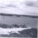 Photo: View of new road from Wellington Street, Russell, c1960; 99/1458