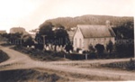 Photo: Christ Church from corner of Robertson Road/Matauwhi Bay Road, c1950's; 97/1106