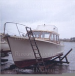 Photo: Doig's boat "Diomedea", 1965; 99/1471 Photo: Doig's boat "Diomedea", 1965; 99/1471