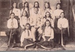 Photo: Russell Hockey team, defeated Kawakawa 1910; 1910; 02/2