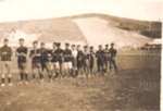Photo: Russell football team at Russell campground site c190's; 05/174