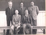 Photo: Members of Russell Town Board 1947-50; 91/93/6
