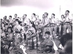 Photo: Maori concert party, Waitangi, 1963; 97/1505