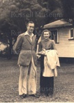 Photo: Lord and Lady Mountbatten, Otehei, 1946; 97/1518