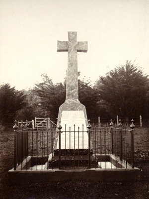 Te Ngutu o te Manu Monument, 1868.; PH2012.0071