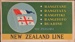 Advertising sign, RANGITANE, RANGITATA, RANGITIKI, RANGITOTO, RUAHINE via Panama, New Zealand Line; Railways Studios; 1950s; 2006.128.3