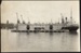 Photograph: Construction of Princes Wharf, 1926.; Auckland Harbour Board. Engineer's Dept.; 2010.132.36
