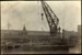 Photograph: Floating crane lifting vehicular landing bridge from old site at Queens Wharf to Northcote, 1913.; Auckland Harbour Board. Engineer's Dept.; 2010.132.233