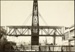 Photograph: Construction of Princes Wharf, 1924.; Auckland Harbour Board. Engineer's Dept.; 2010.132.60
