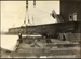 Photograph: Floating crane lifting inter-shed Queens Wharf, 1913.; Auckland Harbour Board. Engineer's Dept.; 2010.132.238