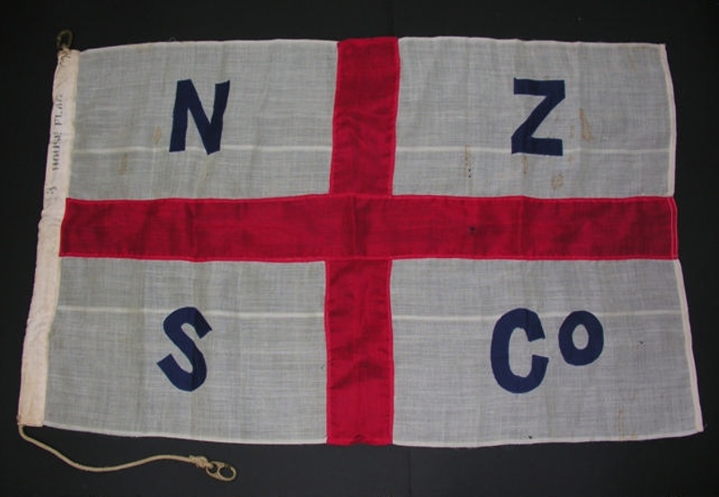 New Zealand Shipping Company House Flag; 2011.76 eHive