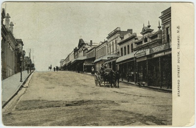 Stafford Street South, Timaru N.Z.; Ferrier, William; 1900-1906; 2177