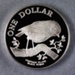 Reserve Bank of New Zealand 1984 One Dollar Black Robin