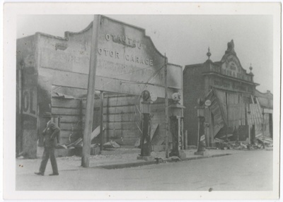 Photograph, 1932 Otautau Fire Damage; Unknown Photographer; 1932; OT.2018.10.3