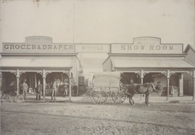 Photograph, F. Crawford's Shops; Unknown Photographer; 1905-1912; OT.2010.71