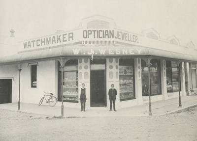 Photograph, Wesney's Jewellery Shop; Unknown Photographer; 1918; OT.2010.139