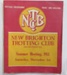 New Brighton Trotting Club Inc., Summer Meeting 1951 - official programme; Simpson & Williams, Christchurch; 1951; 01/2007/983