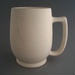 Beer mug - bisque; Crown Lynn Potteries Limited; 1969-1989; 2009.1.291