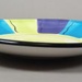 Saucer - Calypso pattern; Studio Ceramics NZ Ltd; 2002; 2017.1.7
