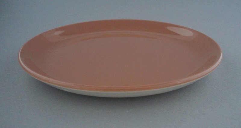Bread and butter plate - Colour glaze; Crown Lynn Potteries Limited; 1982-1989; 2009.1.1026 Bread and butter plate - Colour glaze; Crown Lynn Potteries Limited; 1982-1989; 2009.1.1026