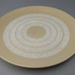 Lunch plate - Egmont pattern; Crown Lynn Potteries Limited; 1966-1975; 2016.48.3
