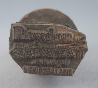 Backstamp - Harvest; Crown Lynn Potteries Limited; 1967-1975; 2008.1.2082