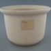 Casserole and lid - bisque; Crown Lynn Potteries Limited; 1977-1989; 2009.1.764.1-2
