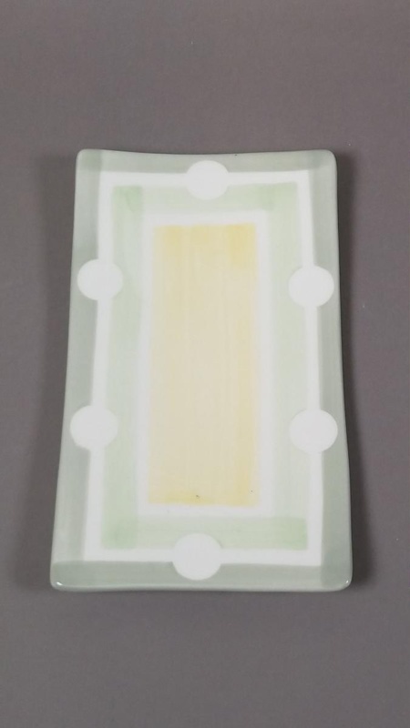 Platter - Harbourside pattern; Studio Ceramics NZ Ltd; Circa 2000; 2017.1.28