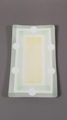 Platter - Harbourside pattern; Studio Ceramics NZ Ltd; Circa 2000; 2017.1.28