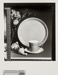 Contact proof - plain cup, saucer and plate; 2008.1.2922