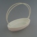 Bowl with metal handle; Crown Lynn Potteries Limited; 1963-1975; 2008.1.1118
