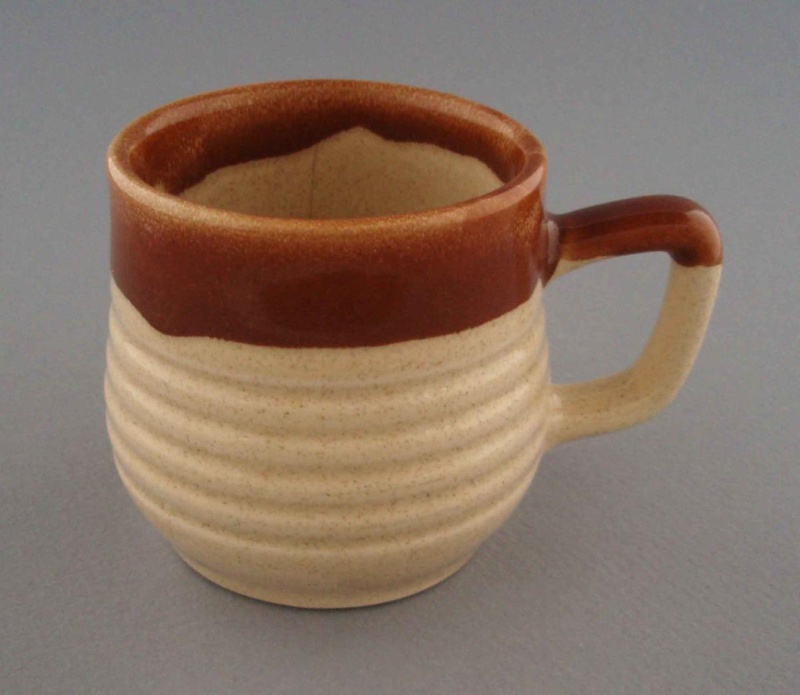 Mug - banded; Titian Potteries (1965) Limited; 1977-1982; 2009.1.576