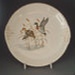 Cake plate - Wildlife pattern; Crown Lynn Potteries Limited; 1955-1965; 2008.1.935