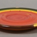 Saucer - Savannah pattern; Studio Ceramics NZ Ltd; 2001; 2017.1.25