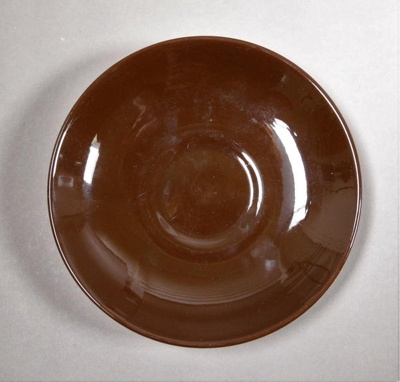 Saucer - Colour glaze; Crown Lynn Potteries Limited; 1970s; 2016.48.90