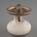 Door handle and rose - Optima pattern; Crown Lynn Technical Ceramics Limited; 1976-1989; 2008.1.679