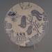 Saucer - Willow pattern; Crown Lynn Potteries Limited; 1968-1980; 2008.1.1935