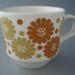 Cup - Boutique pattern; Crown Lynn Potteries Limited; 1967-1972; 2008.1.1859