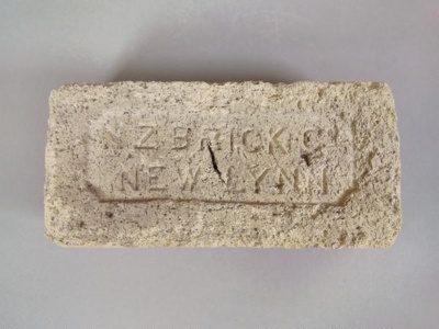 Brick; New Zealand Brick Tile & Pottery Company; 1909-1929; 2016.44.9