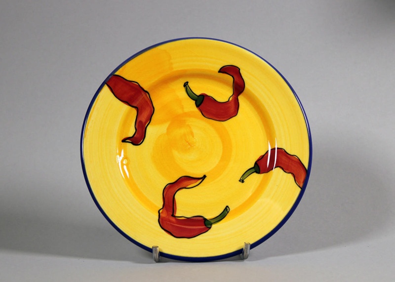 Side plate - Jellicoe; Studio Ceramics NZ Ltd; 2017.1.226