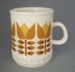 Mug - floral; Titian Potteries (1965) Limited; 1971-1980; 2008.1.841