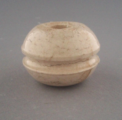 Bobbin insulator; Crown Lynn Technical Ceramics Limited; 1930-1965; 2009.1.1290