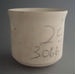 Cup - bisque; Crown Lynn Potteries Limited; 1984-1989; 2008.1.1237