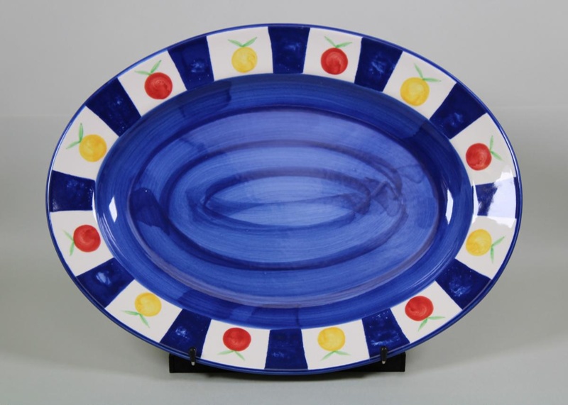 Platter - Levene; Studio Ceramics NZ Ltd; 2017.1.220