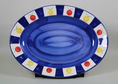 Platter - Levene; Studio Ceramics NZ Ltd; 2017.1.220
