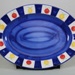 Platter - Levene; Studio Ceramics NZ Ltd; 2017.1.220