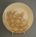 Dinner plate - Devon pattern; Crown Lynn Potteries Limited; 1979-1982; 2008.1.899
