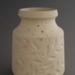 Leaf spray vase - bisque; Titian Potteries (1965) Limited; 1965-1979; 2009.1.89