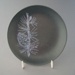 Bread and butter plate - Pine pattern; Crown Lynn Potteries Limited; 1966-1972; 2008.1.639