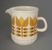Cream jug - floral; Titian Potteries (1965) Limited; 1971-1980; 2008.1.848